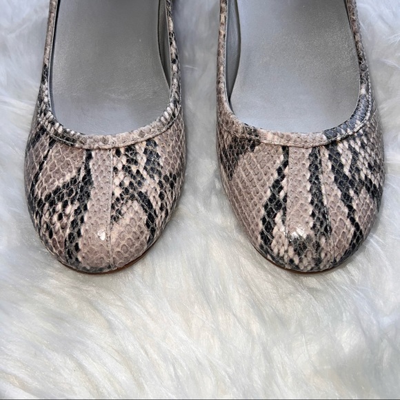 Cole Haan Nike air Leather Python Women’s Size 9 narrow snake print - Picture 2 of 16